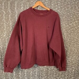 Vintage Starter Heavyweight Red Crewneck Sweatshirt Size‎ XL